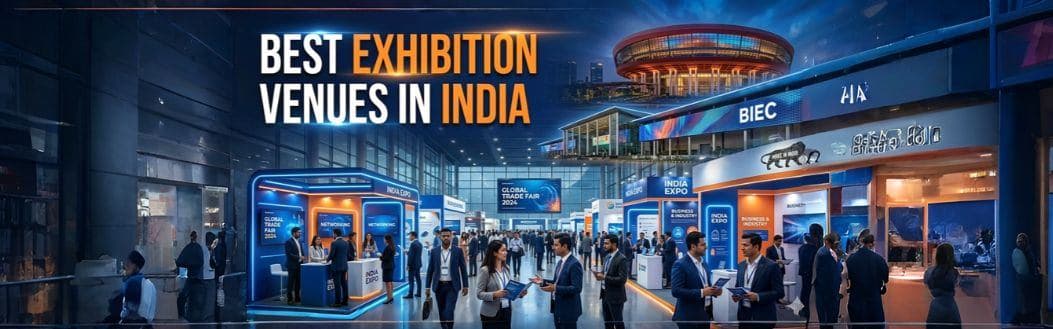 Best Exhibition Venues In India: Top Trade Show Halls Compared For Business Events & Expos